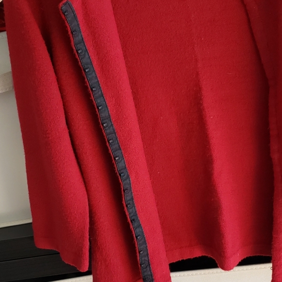 Real Clothes Red Cardigan and Matching Tank Set - Picture 3 of 7